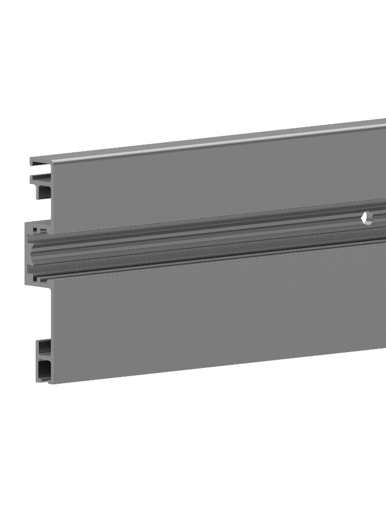 Skirting Board Profile Standard Length 3m With Fixing Holes